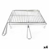 Grilius Algon Chromuotas Besisukantis 40 x 45 x 10 cm (4 vnt.)
