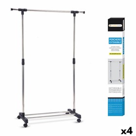 Jatkettava takkiteline Confortime 49509 (90-145 x 42 x 90-160 cm)