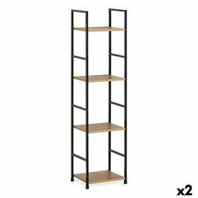 Lentyna Confortime 4 Lentynos Metalinis 29,1 x 23,5 x 112 cm (2 vnt.)