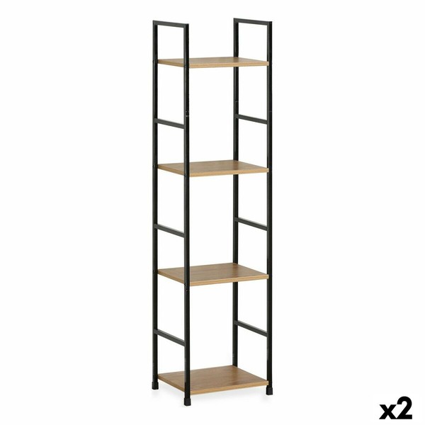 Lentyna Confortime 4 Lentynos Metalinis 29,1 x 23,5 x 112 cm (2 vnt.)