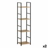 Lentyna Confortime 4 Lentynos Metalinis 29,1 x 23,5 x 112 cm (2 vnt.)