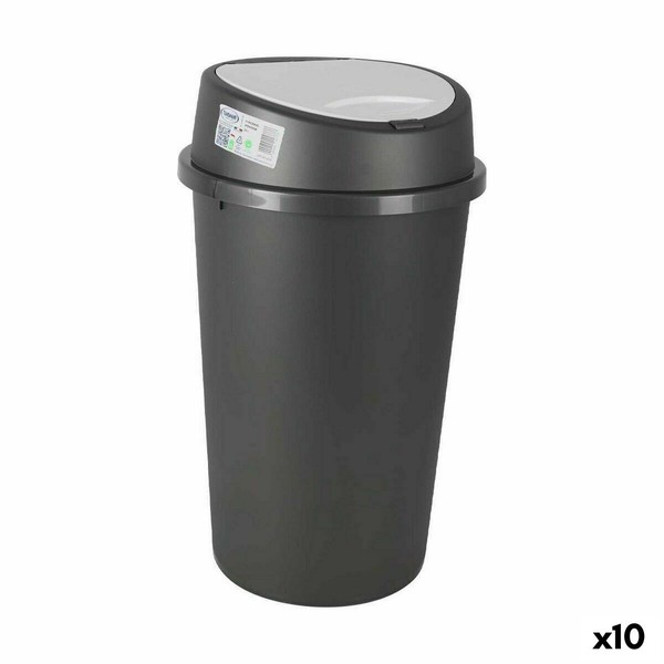 Šiukšlių dėžė Tontarelli Push Pilka Balta 25 L (10 vnt.)