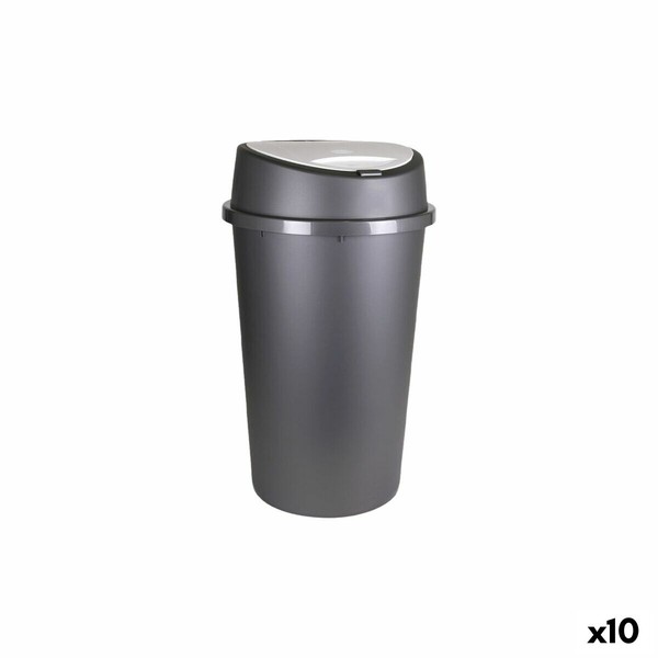 Atkritumu tvertne Tontarelli Bingo Grafīts 45 L (10 gb.)