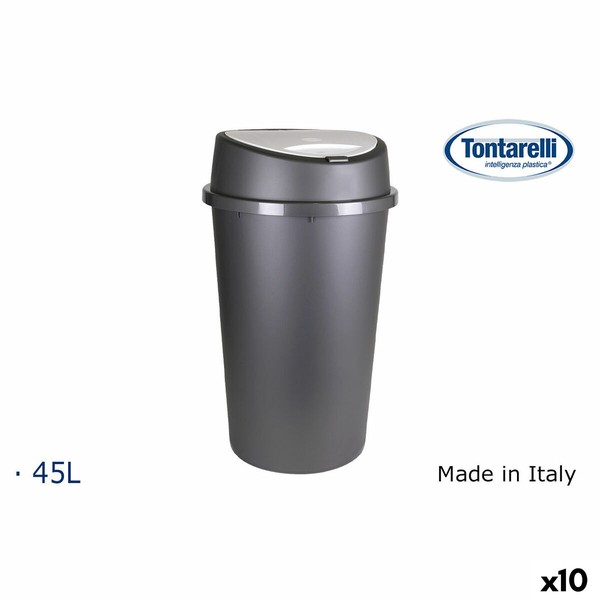 Jäteastia Tontarelli Bingo Grafiitinharmaa 45 L (10 osaa)
