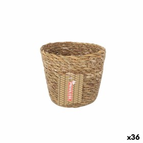 Универсальная корзина Privilege   Коричневый плетеный Круглая ø 12 x 11 cm (36 штук)