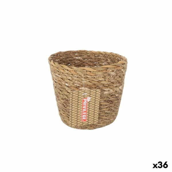 Daudzfunkcionāls grozs Privilege   Brūns pīts Apaļa ø 12 x 11 cm (36 Vienības)