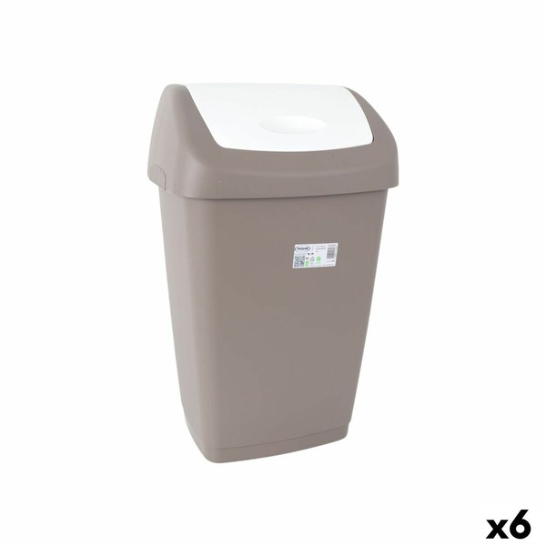 Roskasanko Tontarelli Aurora Harmaa 55 L (6 osaa)