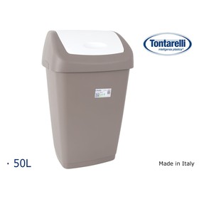 Roskasanko Tontarelli Aurora Harmaa 55 L (6 osaa)