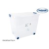 Storage Box with Wheels Tontarelli 59 x 38'5 x 47'5 cm (4 Units)