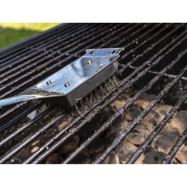 Barbecue Cleaning Brush Algon 44 x 6,5 x 4,5 cm Steel (12 Units)