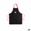Фартук Algon 61 x 75,5 cm Чёрный Мангал