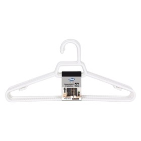 Set of Clothes Hangers Dem Colores Plastic 38 x 17,5 x 0,5 cm 10 Pieces (12 Units)