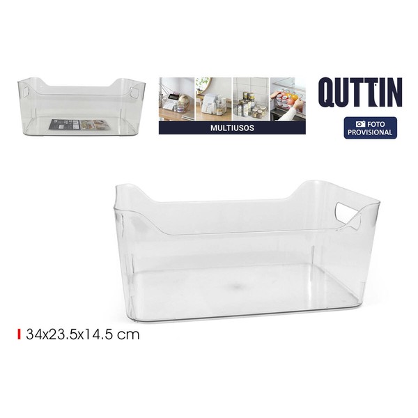 Uzglabāšanas Kaste Quttin 34 x 23,5 x 14,5 cm (10 gb.)