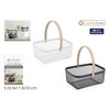 Basket Confortime Metal Bamboo (12 Units)
