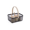 Basket Confortime Metal Bamboo (12 Units)
