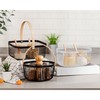 Basket Confortime Metal Bamboo (12 Units)