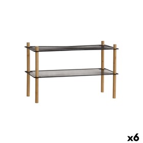 Lentyna MobleKit Metalinis Bambukas 63 x 26 x 39 cm (6 vnt.)