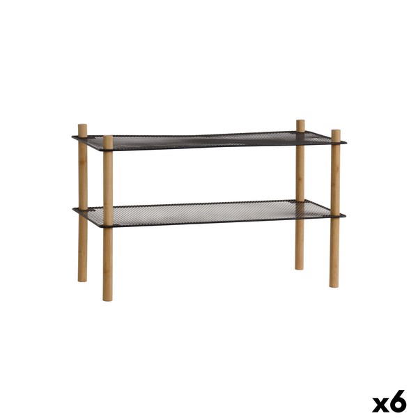 Lentyna MobleKit Metalinis Bambukas 63 x 26 x 39 cm (6 vnt.)