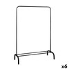 Takkiteline MobleKit Musta 18 mm 104 x 41 x 152 cm (6 osaa)