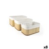 Korisetti Confortime Ruskea Beige Bambu 3 Kappaletta (8 osaa)