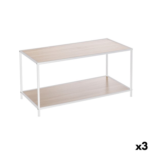 Mazs galdiņš MobleKit Balts Brūns 78 x 38 x 38 cm Koks (3 gb.)