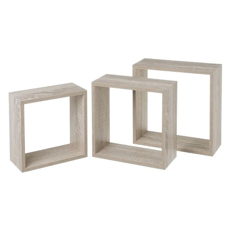 Shelves MobleKit Oak 3 Pieces (4 Units)