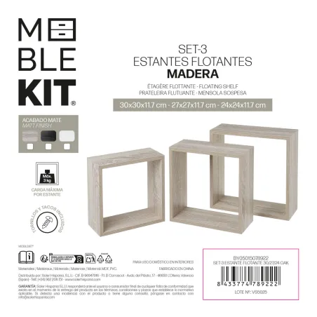Planken MobleKit Дуб 3 Daudzums (4 gb.)