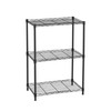 Shelves MobleKit Black Metal 56 x 35 x 82 cm (2 Units)