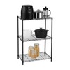 Lentyna MobleKit Juoda Metalinis 56 x 35 x 82 cm (2 vnt.)