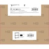 Hyllyt MobleKit Musta Metalli 56 x 35 x 82 cm (2 osaa)