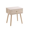 Nightstand MobleKit Brown 40 x 30 x 47 cm MDF Wood (4 Units)