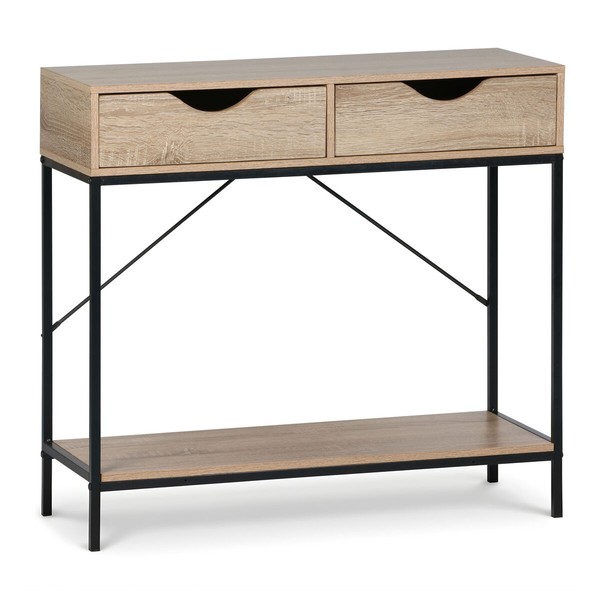 Occasional Furniture MobleKit Brown Black 80 x 30 x 75 cm