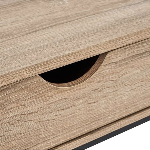 Occasional Furniture MobleKit Brown Black 80 x 30 x 75 cm