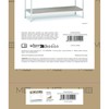 Occasional Furniture MobleKit White Brown 80 x 30 x 75 cm