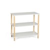 Plaukti MobleKit Balts Koks 80 x 35 x 75 cm