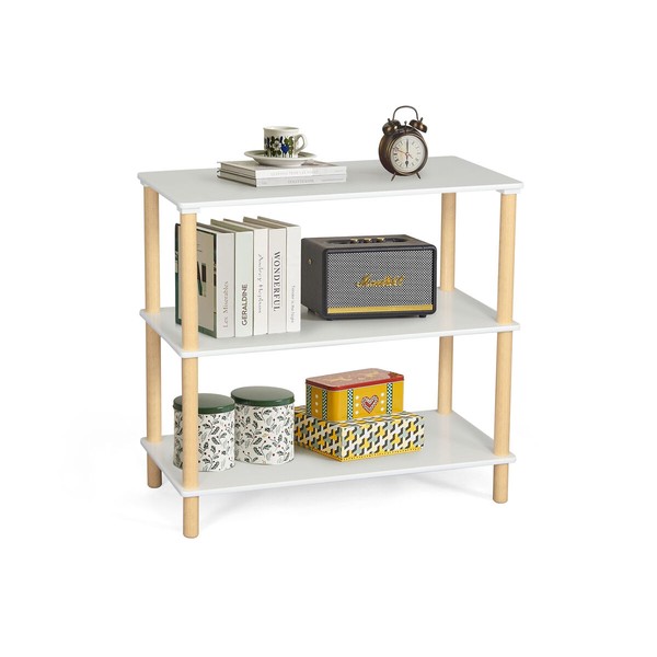 Plaukti MobleKit Balts Koks 80 x 35 x 75 cm