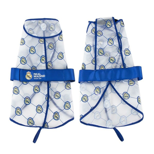Dog raincoat Real Madrid C.F. Blue XS