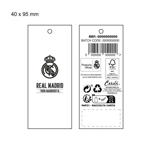 Suņu lietusmētelis Real Madrid C.F. Zils XS
