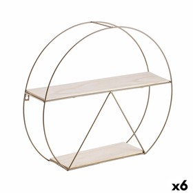 Plaukti Vinthera Moa Bronza Tērauds 50 x 12 cm (6 gb.)