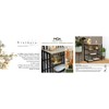 Shelves Vinthera Moa Metal MDF Wood 60 x 30 x 63,5 cm (3 Units)