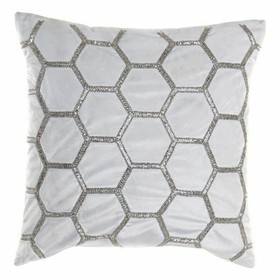 Pagalvėlė DKD Home Decor Aksomas Geometrinis (45 x 45 cm)