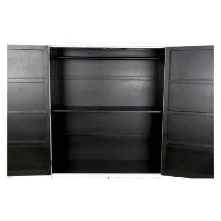 Skapītis DKD Home Decor Balts Bronza Metāls Papele 120 x 50 x 175 cm