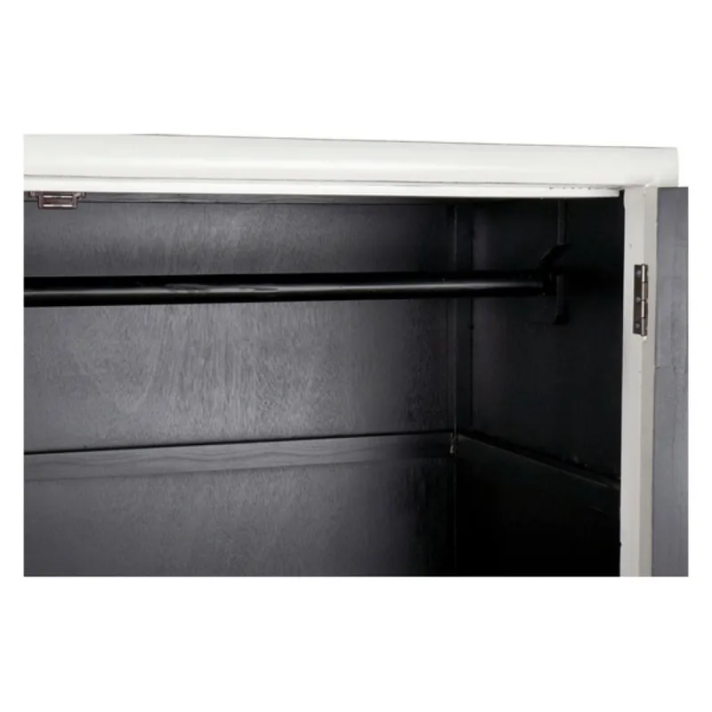 Skapītis DKD Home Decor Balts Bronza Metāls Papele 120 x 50 x 175 cm