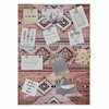 fotorāmis DKD Home Decor Brūns Canvas Etniskā 50,5 x 3,5 x 70 cm