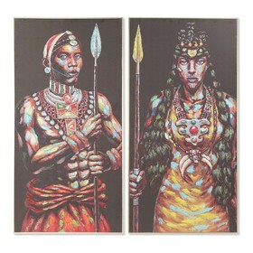 Canvas DKD Home Decor polistirols Canvas 60 x 5 x 120 cm