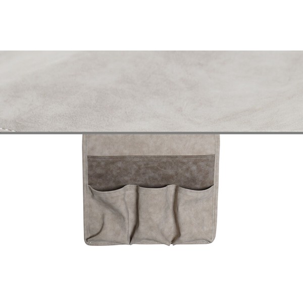 Distancinis valdymas DKD Home Decor Pilka Šviesiai pilka Tamsiai pilka Poliuretanas 30 x 0,5 x 90 cm