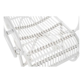 Šūpuļkrēsls DKD Home Decor Balts 75 x 85 x 85 cm