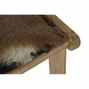 Taburetė DKD Home Decor 8424001823215 Ruda Spalvotas Natūralus Tikmedis 65 x 47 x 42 cm