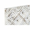 Gultas galvgalvis DKD Home Decor 162 x 4 x 82 cm Balts Koks MDF