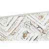 Gultas galvgalvis DKD Home Decor 162 x 4 x 82 cm Balts Koks MDF